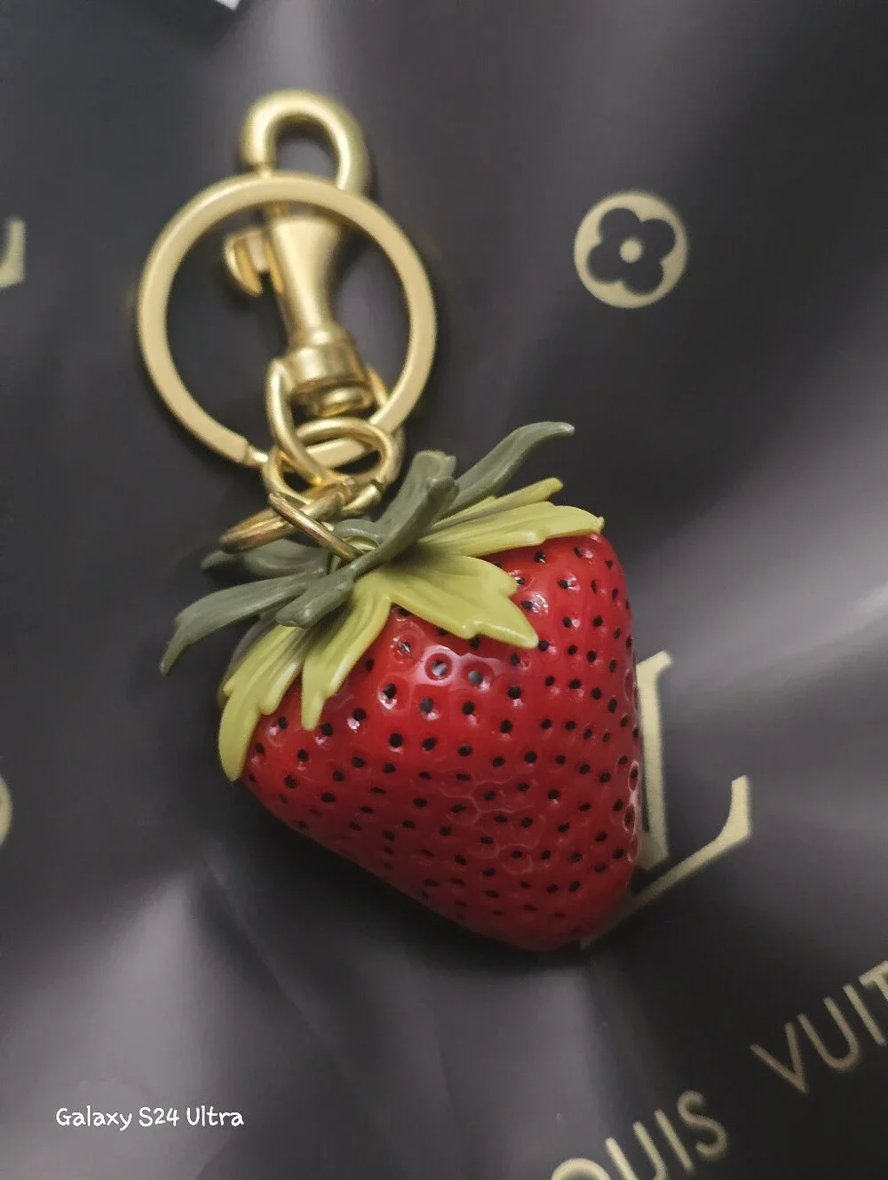 Strawberry 🍓 Bag Charm/ Keychain NEW
